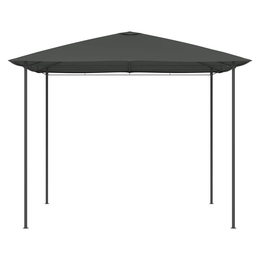 Prieel 160 g/m² 3x3x2,6 m antracietkleurig