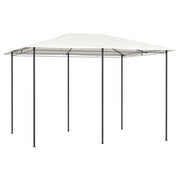 Prieel 3x4x2,6 m crèmekleurig 160 g/m²