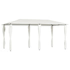 Prieel 3x6x2.6 m crèmekleurig