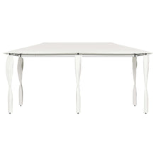 Prieel Met Paalhoezen 160 G/M² 3X6X2,6 M Kleurig 3 x 6 x 2.6 m Crème Met zijwand