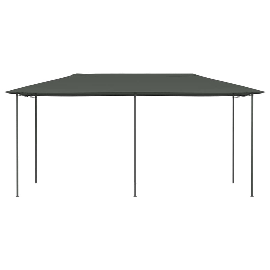 Prieel 160 G/M² 3X6X2,6 M Kleurig 3 x 6 x 2.6 m Antraciet Zonder zijwand