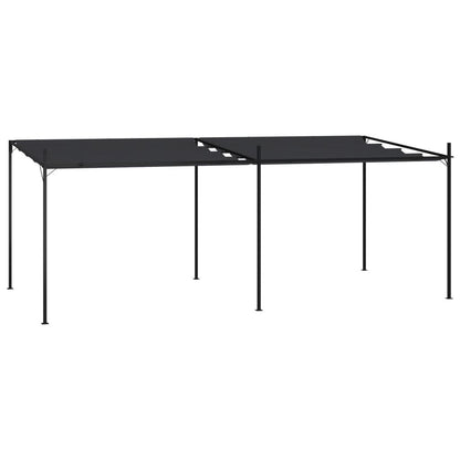 Prieel Met Uittrekbaar Dak Kleurig 600 x 300 x 233 cm