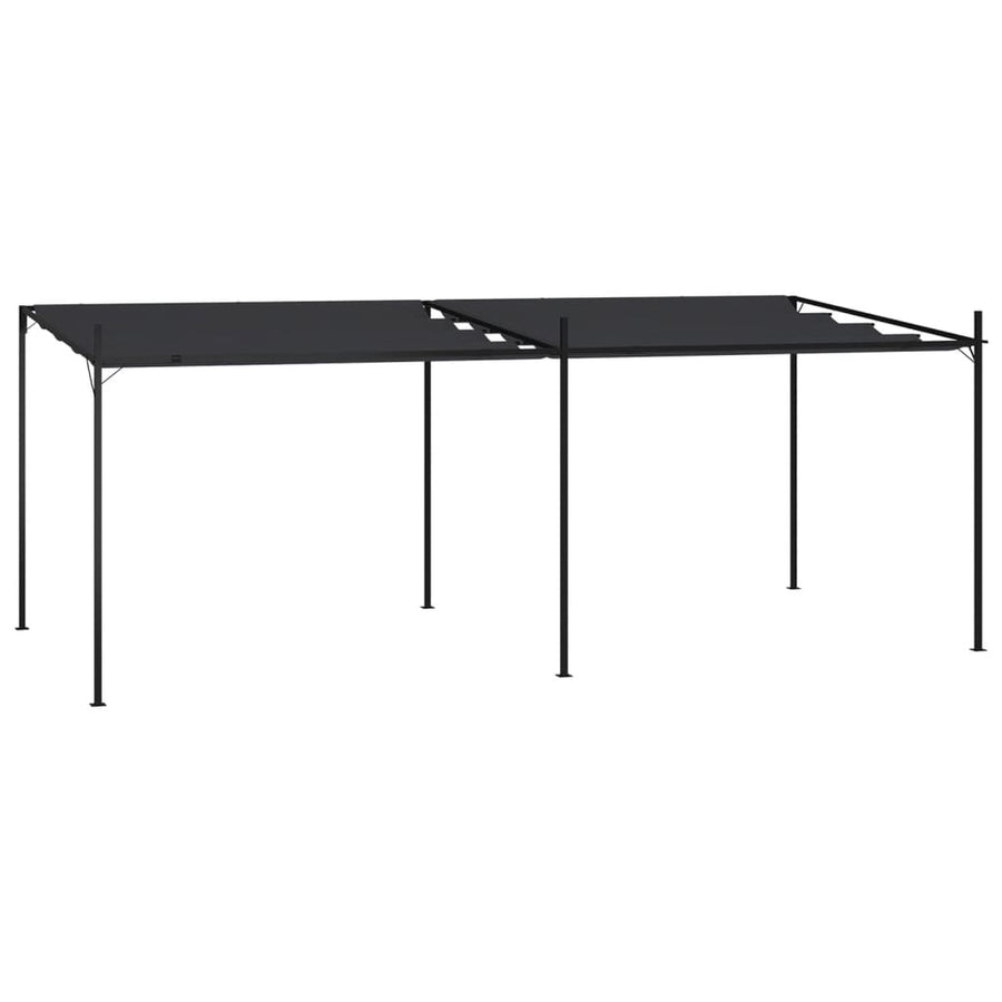 Prieel Met Uittrekbaar Dak Kleurig 600 x 300 x 233 cm
