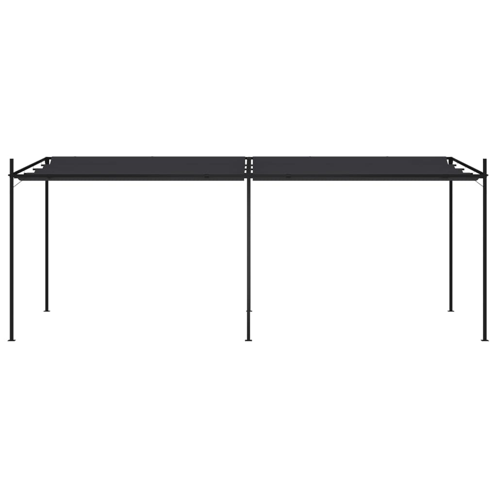 Prieel Met Uittrekbaar Dak Kleurig 600 x 300 x 233 cm