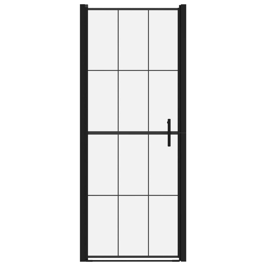 Douchedeur 81X195 Cm Gehard Glas Zwart