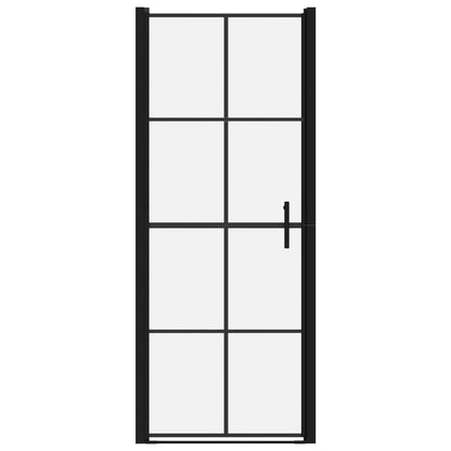 Douchedeuren Gehard Glas Zwart 81 x 195 cm