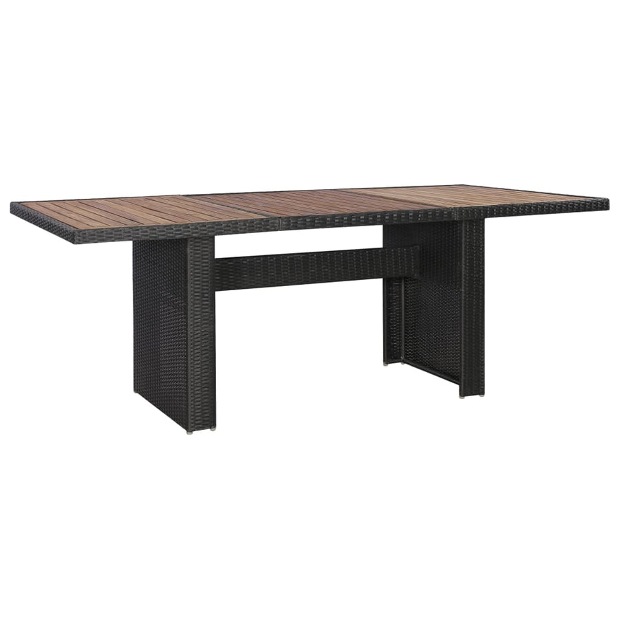 7-Delige Tuinset Met Kussens Poly Rattan 6