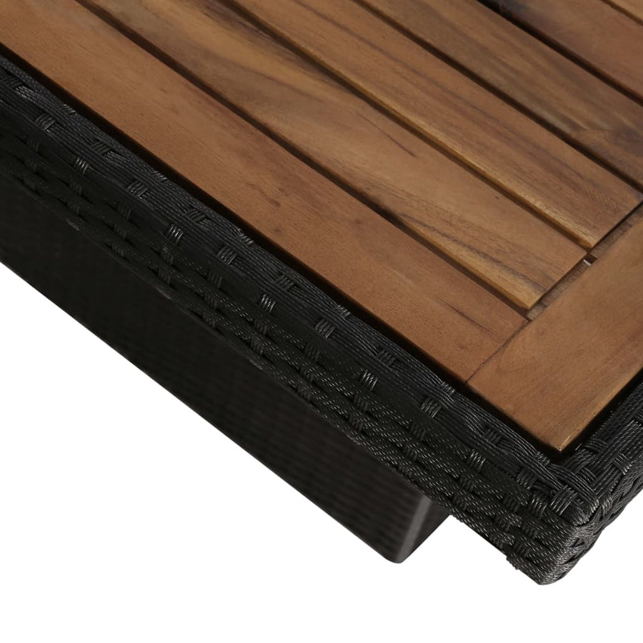 7-Delige Tuinset Met Kussens Poly Rattan 6