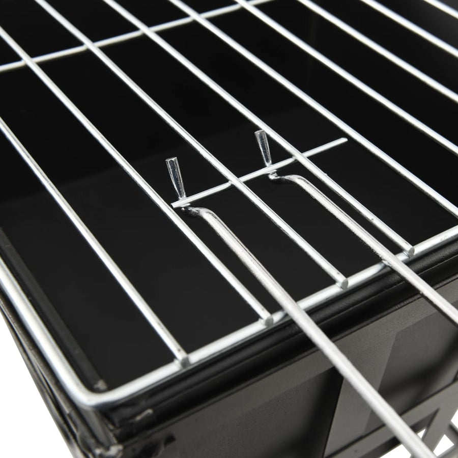 Vuurplaats En Barbecue 2-In-1 34X34X48 Cm Staal