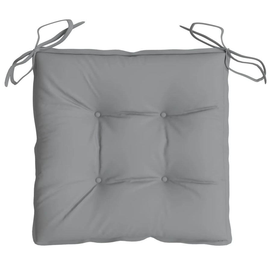 Stoelkussens Oxford Stof Grijs 4 40 x 40 x 7 cm