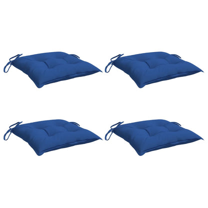 Stoelkussens Oxford Stof Blauw 4 40 x 40 x 7 cm