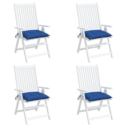 Stoelkussens Oxford Stof Blauw 4 40 x 40 x 7 cm