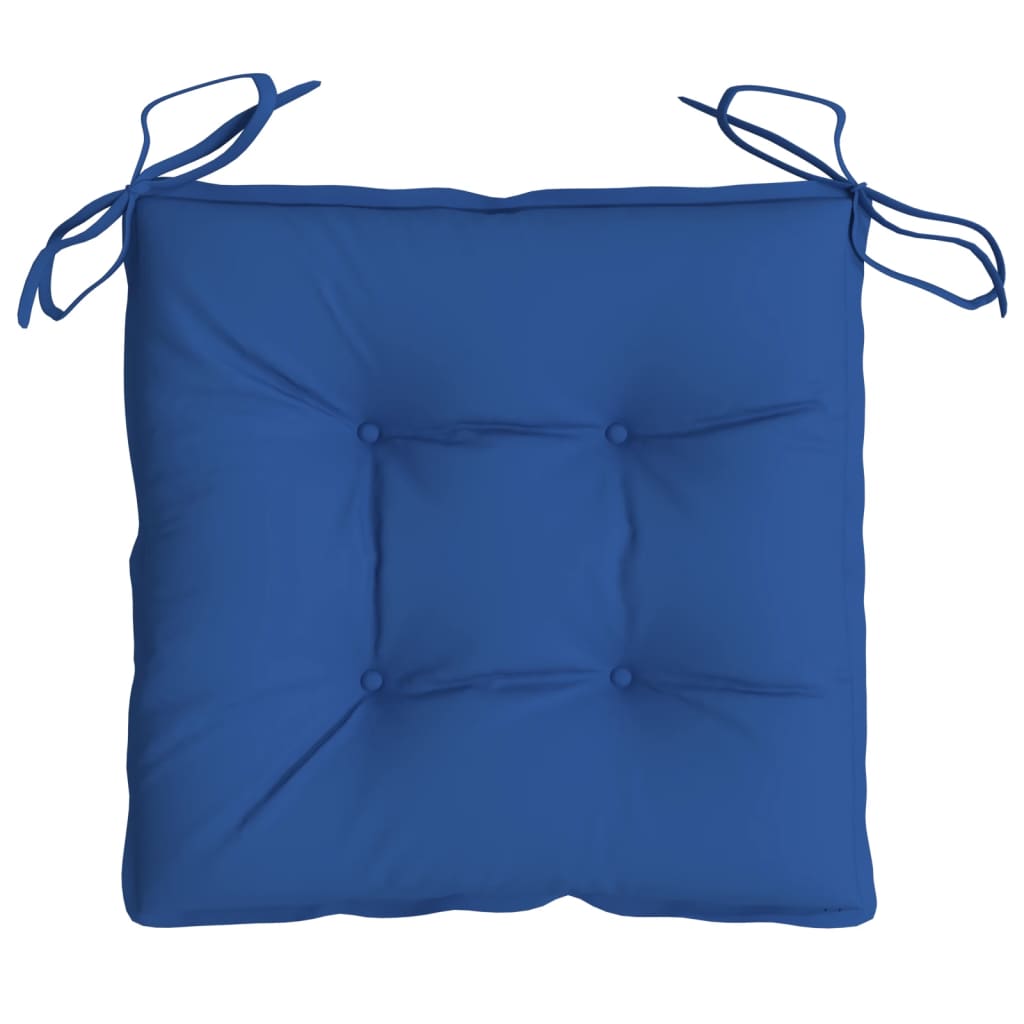 Stoelkussens Oxford Stof Blauw 4 40 x 40 x 7 cm