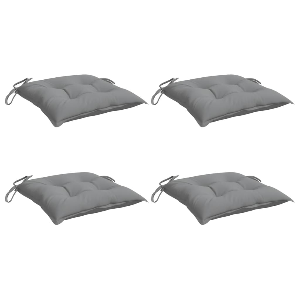 Stoelkussens Oxford Stof 4 50 x 50 x 7 cm Grijs