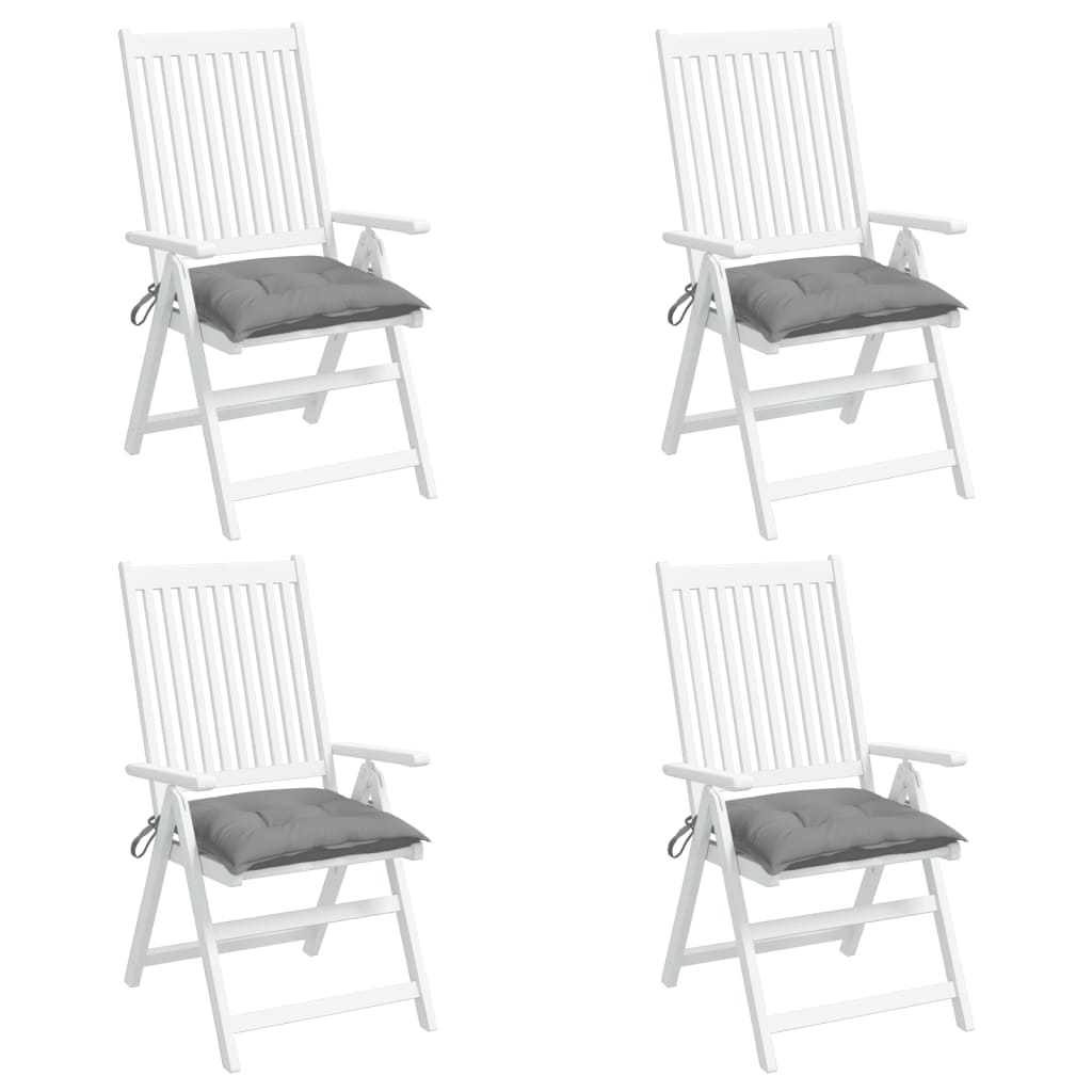 Stoelkussens Oxford Stof 4 50 x 50 x 7 cm Grijs