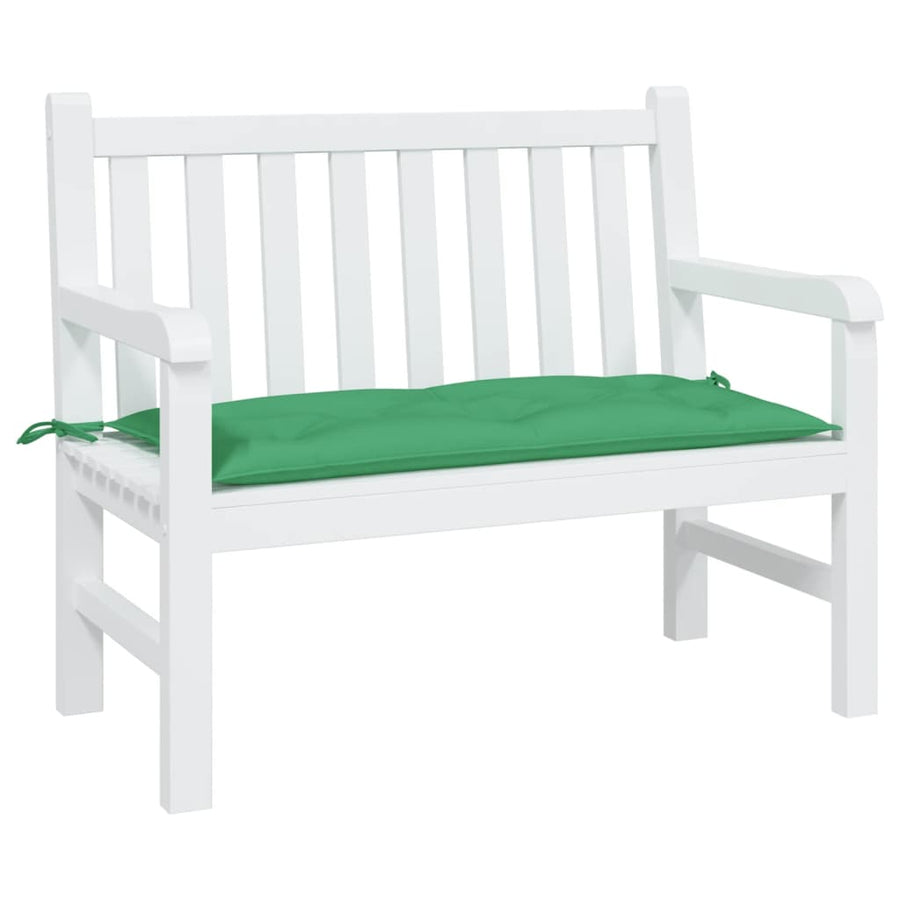Tuinbankkussen 100x50x7 cm oxford stof groen