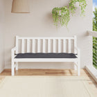 Tuinbankkussen 150x50x7 cm antraciet oxford stof