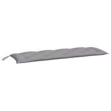 Tuinbankkussen Oxford Stof 150 x 50 x 7 cm Grijs