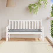 Tuinbankkussen 150x50x7 cm grijs oxford stof
