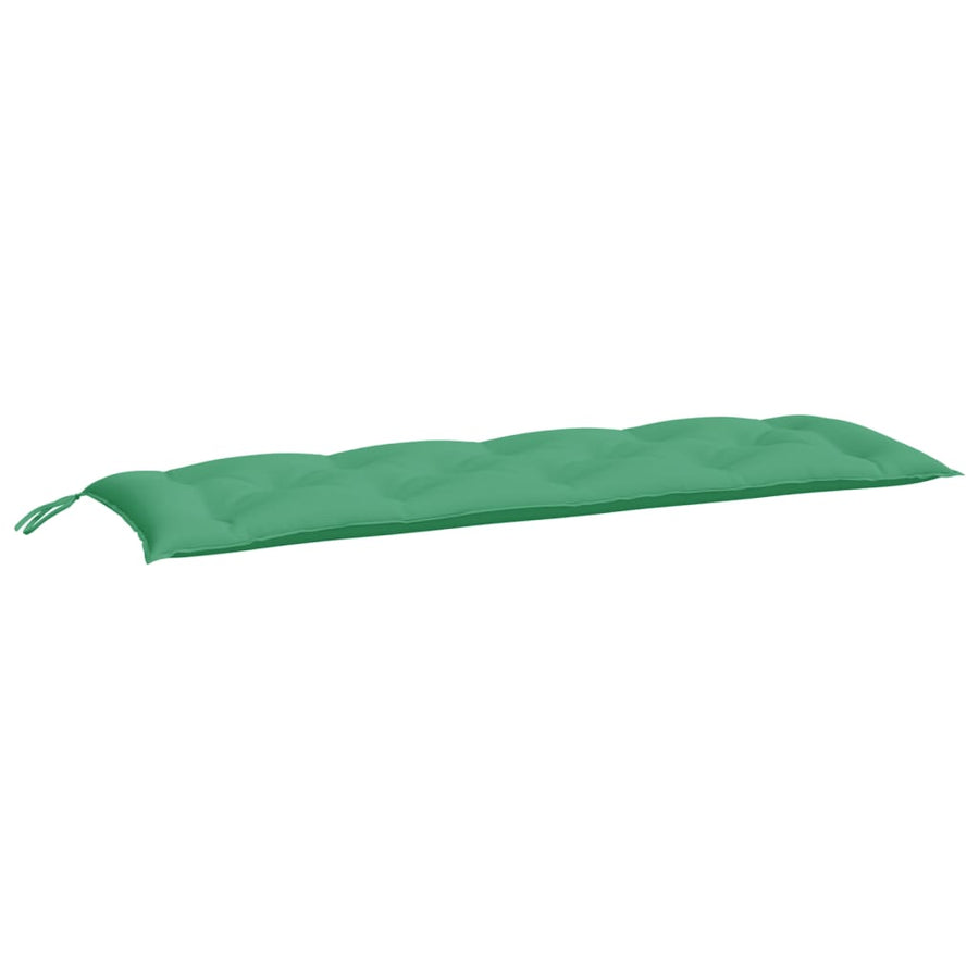 Tuinbankkussen 150x50x7 cm oxford stof groen