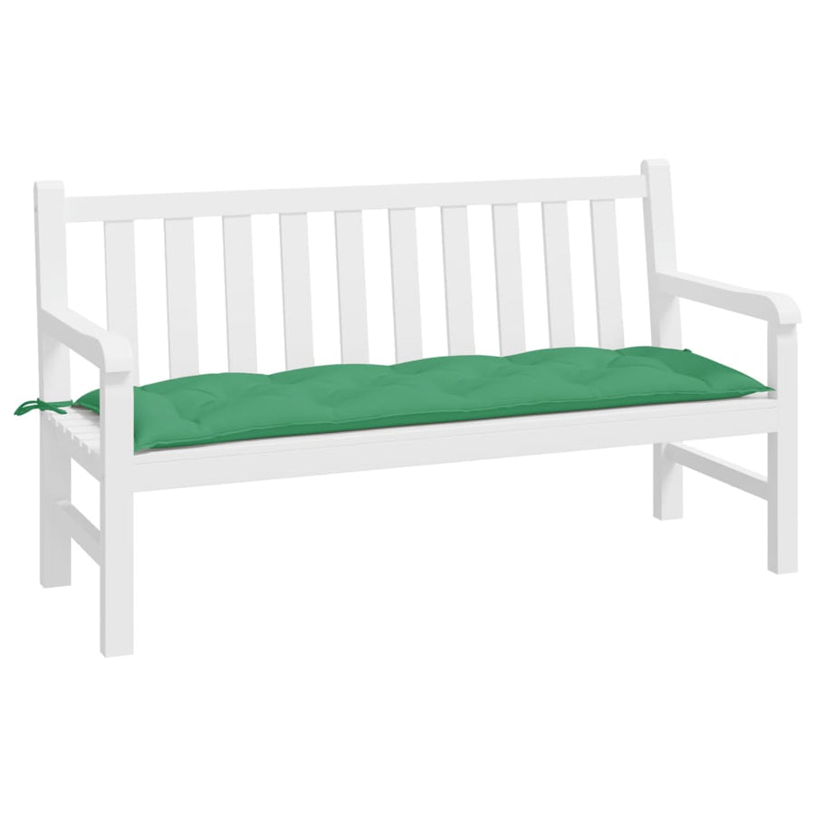 Tuinbankkussen 150x50x7 cm oxford stof groen