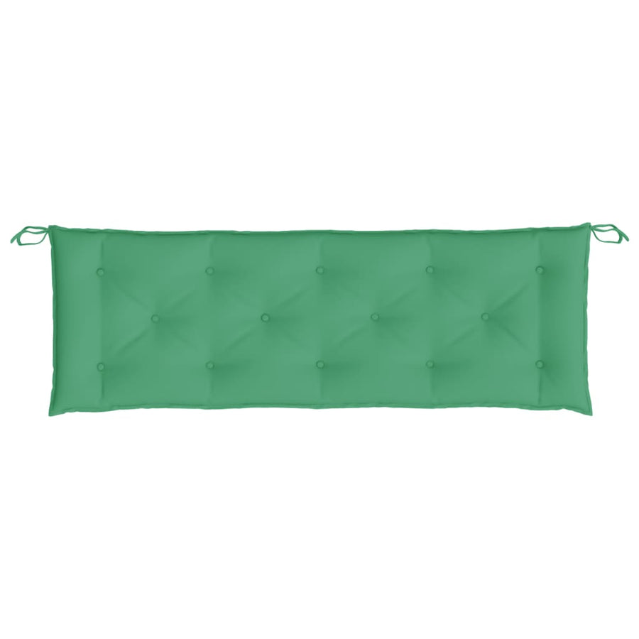 Tuinbankkussen 150x50x7 cm oxford stof groen