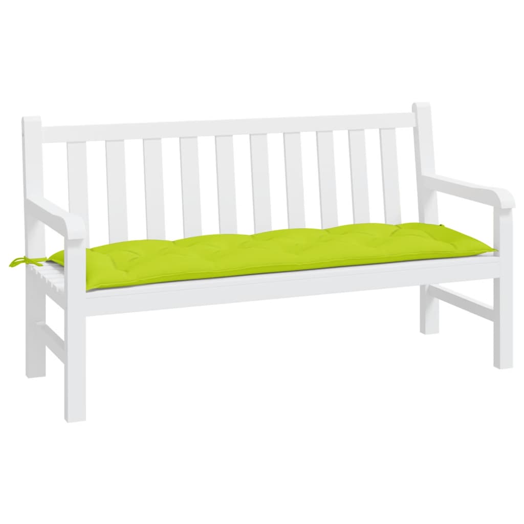 Tuinbankkussen Oxford Stof 150 x 50 x 7 cm Heldergroen