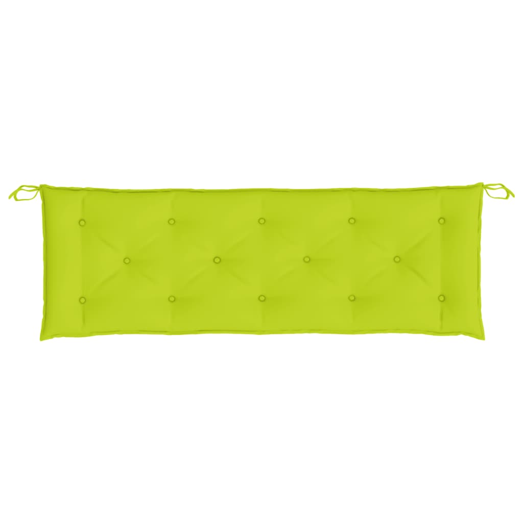 Tuinbankkussen Oxford Stof 150 x 50 x 7 cm Heldergroen