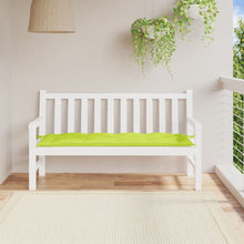 Tuinbankkussen Oxford Stof 150 x 50 x 7 cm Heldergroen