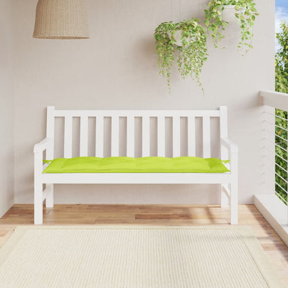 Tuinbankkussen Oxford Stof 150 x 50 x 7 cm Heldergroen