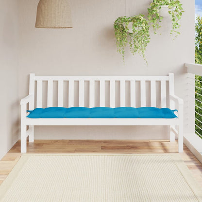 Tuinbankkussen Oxford Stof 180 x 50 x 7 cm lichtblauw