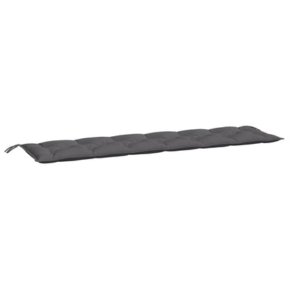 Tuinbankkussen Oxford Stof Kleurig Antraciet 200 x 50 x 7 cm