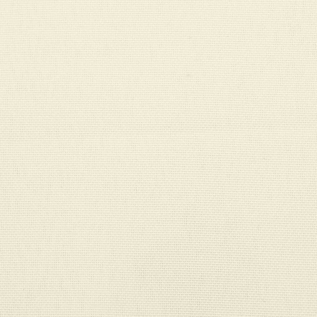 Tuinbankkussen 100X(50+50)X7 Cm Oxford Stof Wit 100 cm