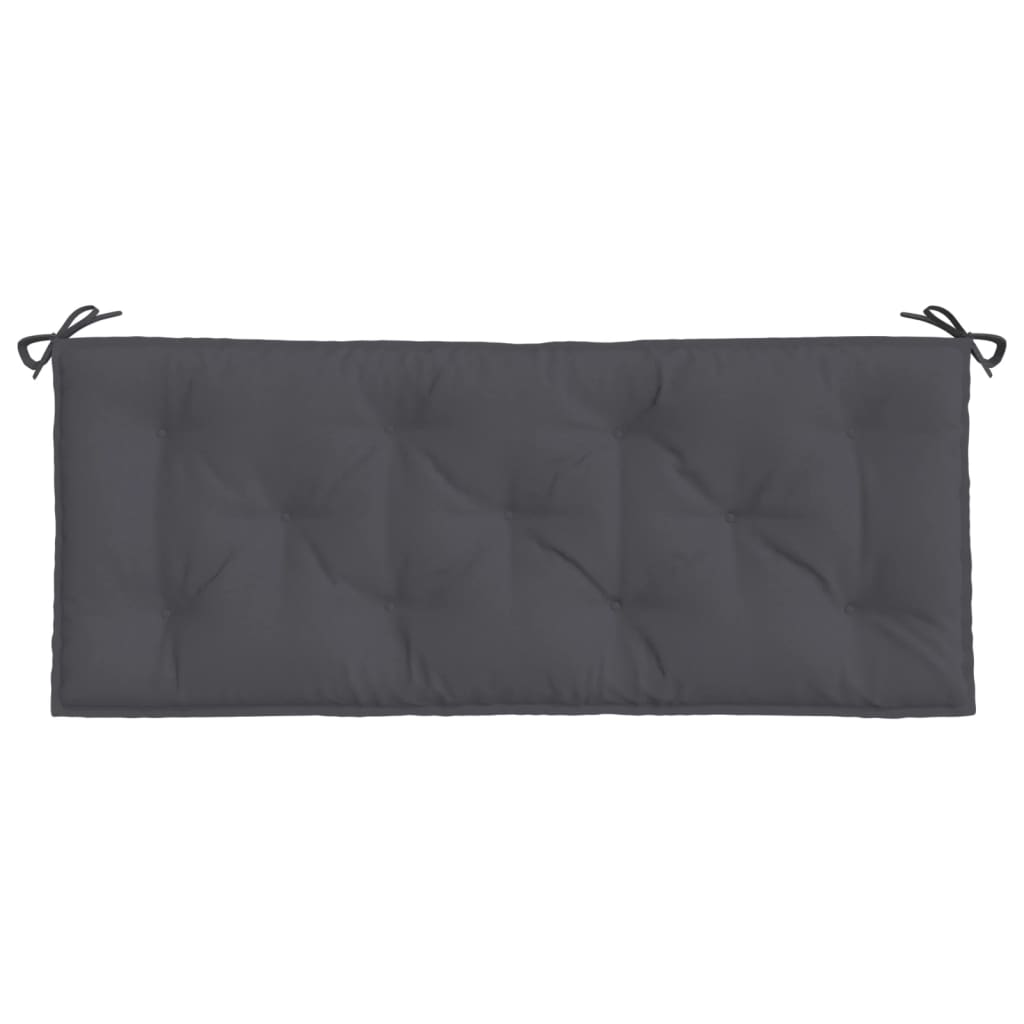 Tuinbankkussens 10X50X7 Cm Oxford Stof Kleurig 120 cm Antraciet