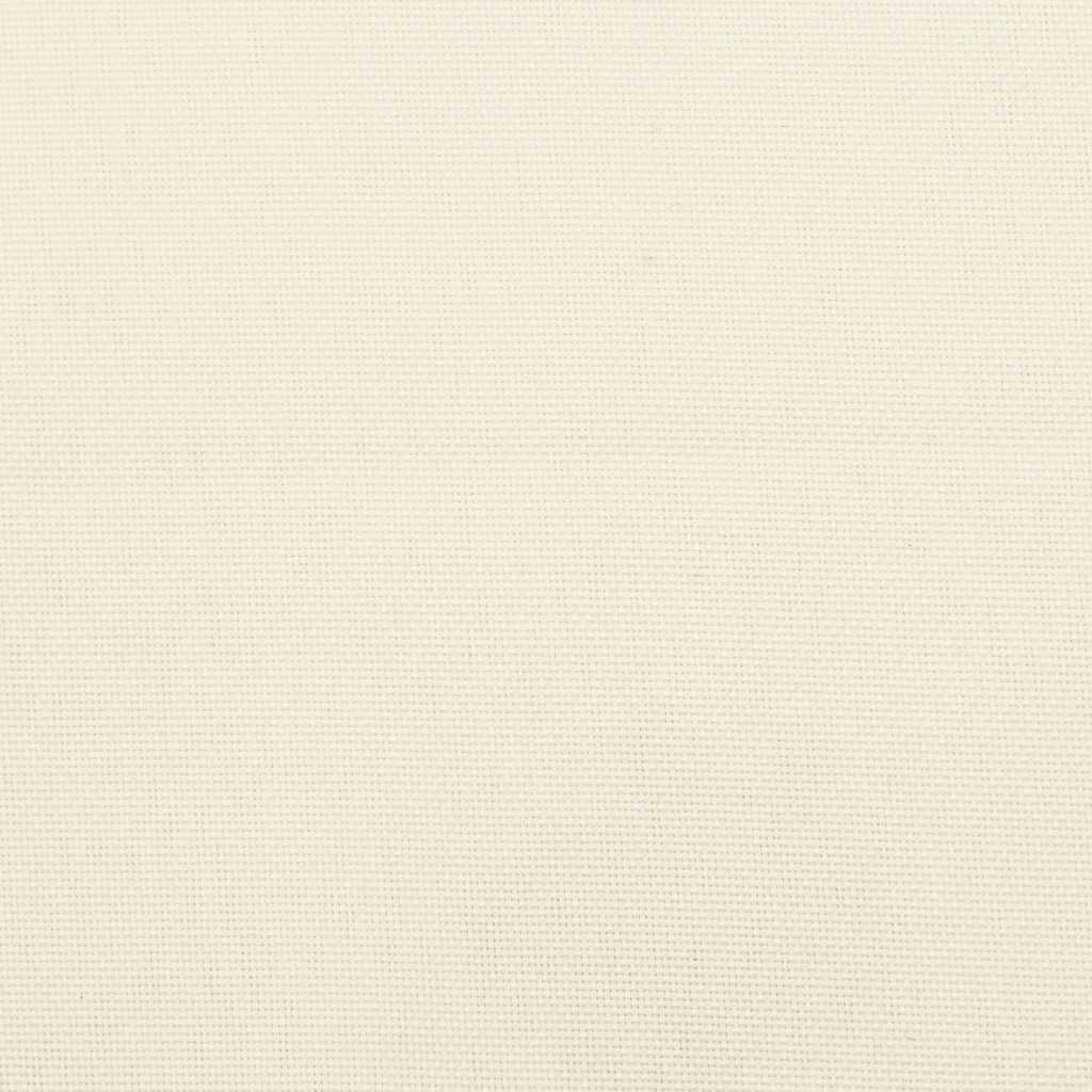 Tuinbankkussen 120X(50+50)X7 Cm Oxford Stof Wit 120 cm