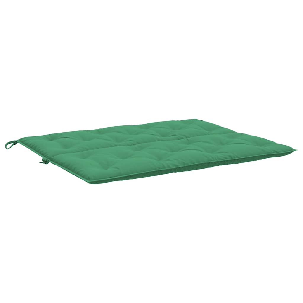 Tuinbankkussen 120x(50+50)x7 cm oxford stof groen