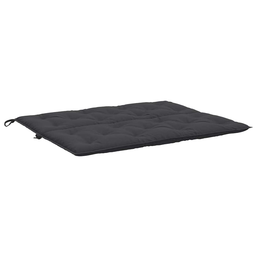Tuinbankkussen 120X(50+50)X7 Cm Oxford Stof 120 cm Zwart