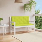 Tuinbankkussen 120x50x7 cm felgroen Oxford stof