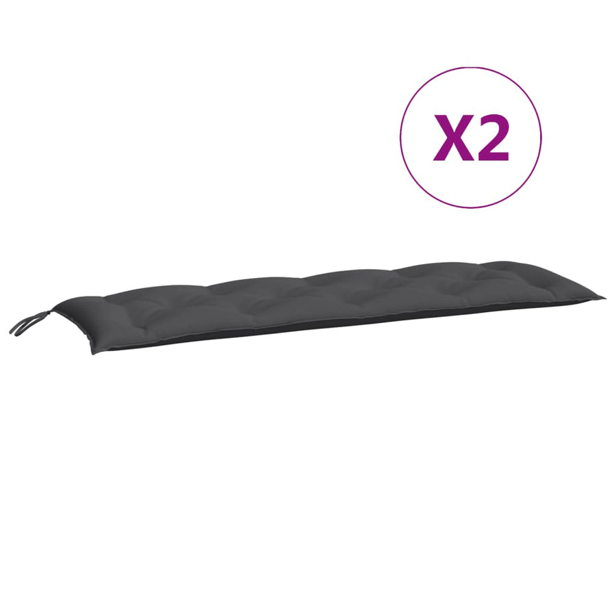 Tuinbankkussens 150X50X7 Cm Oxford Stof Kleurig 150 cm Antraciet