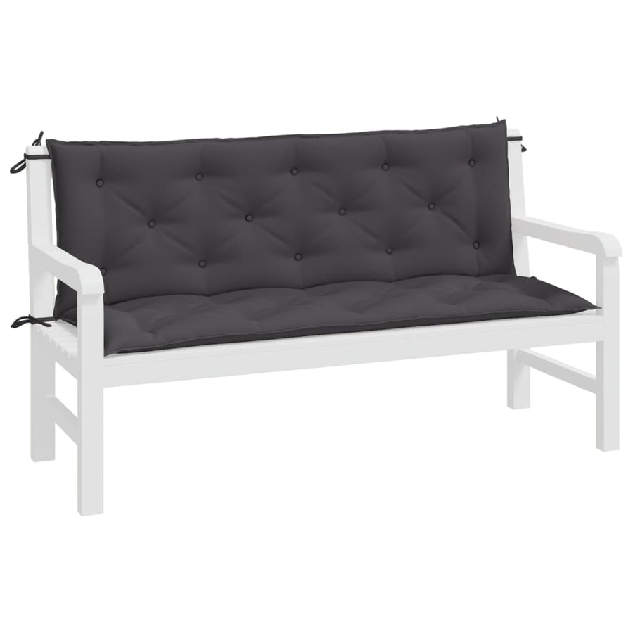 Tuinbankkussens 150X50X7 Cm Oxford Stof Kleurig 150 cm Antraciet