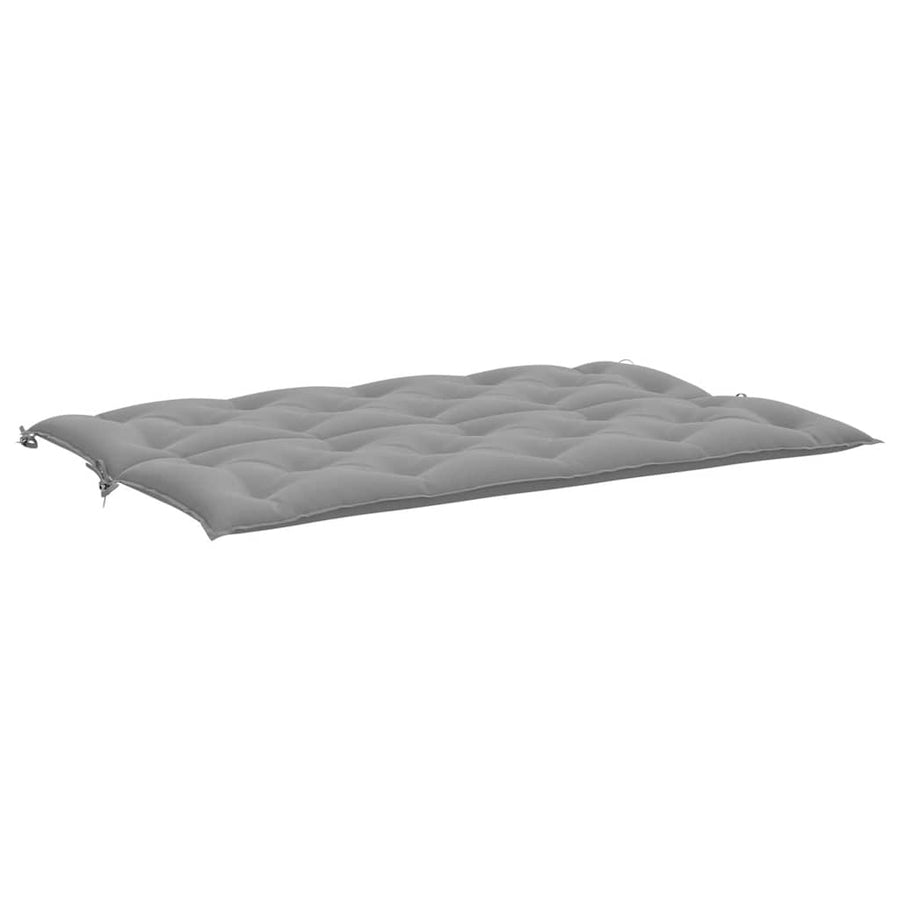 Tuinbankkussen 150x(50+50)x7 cm oxford stof grijs