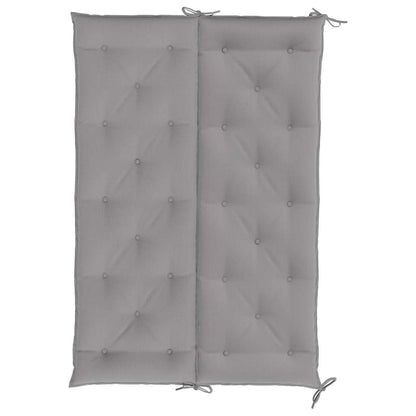 Tuinbankkussen 150x(50+50)x7 cm oxford stof grijs