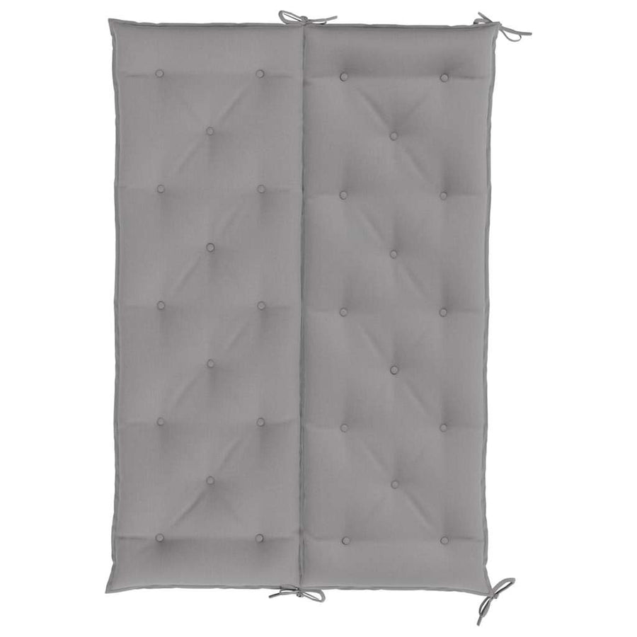 Tuinbankkussen 150x(50+50)x7 cm oxford stof grijs