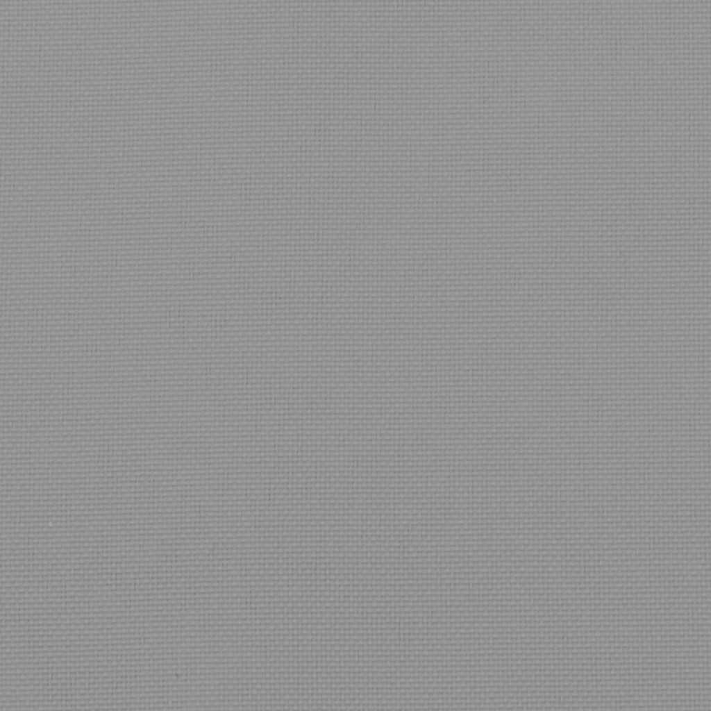 Tuinbankkussen 150x(50+50)x7 cm oxford stof grijs