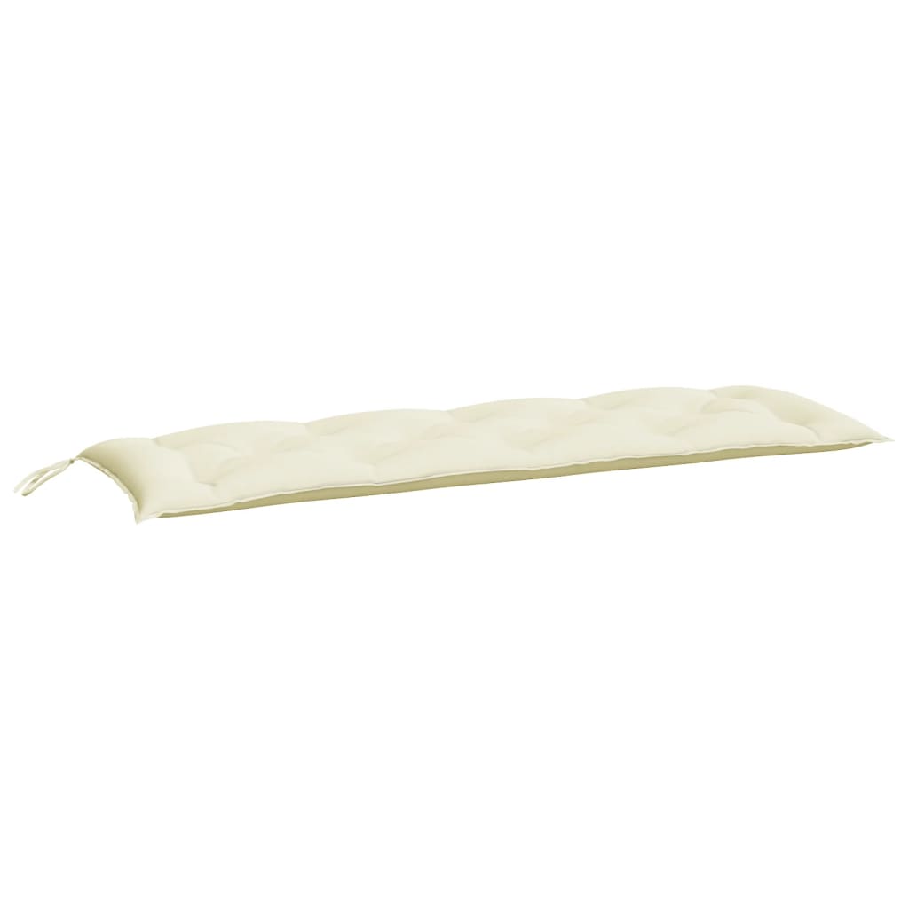 Tuinbankkussens 150X50X7 Cm Oxford Stof Wit 150 cm crème