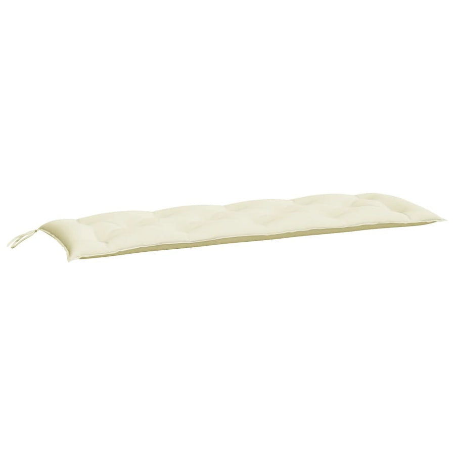 Tuinbankkussens 150X50X7 Cm Oxford Stof Wit 150 cm crème