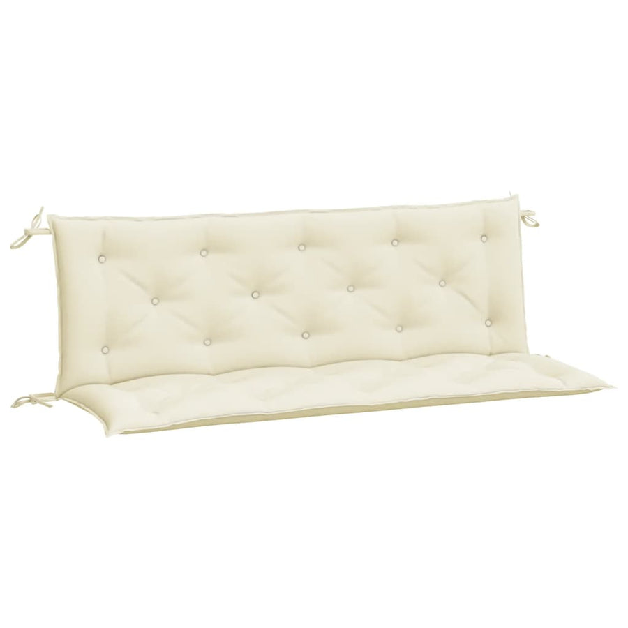 Tuinbankkussens 150X50X7 Cm Oxford Stof Wit 150 cm crème