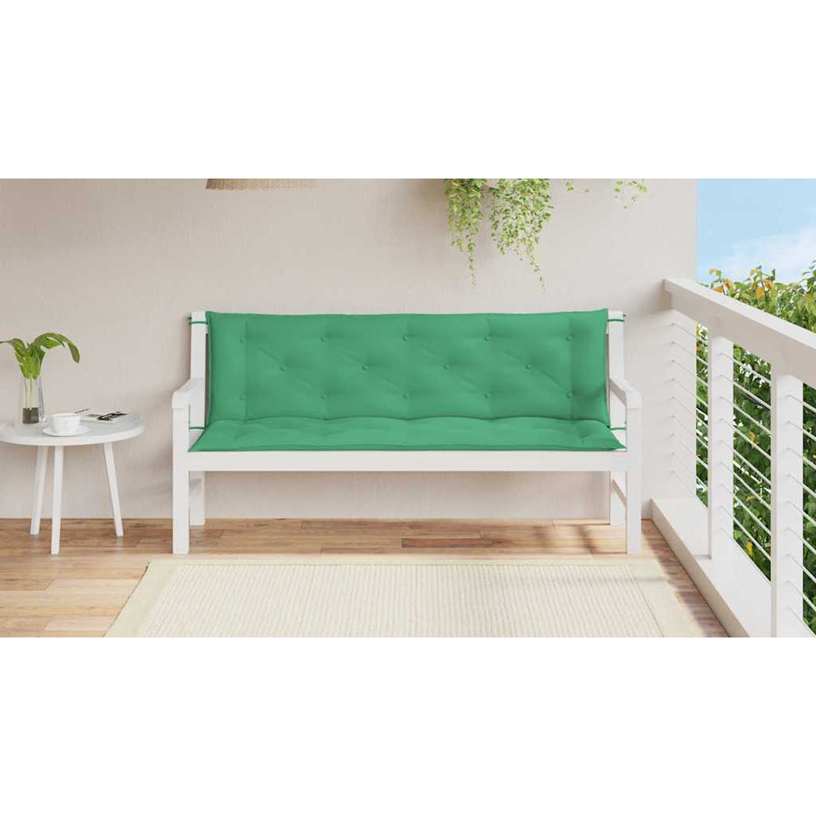 Tuinbankkussens 150X50X7 Cm Oxford Stof Groen 150 cm
