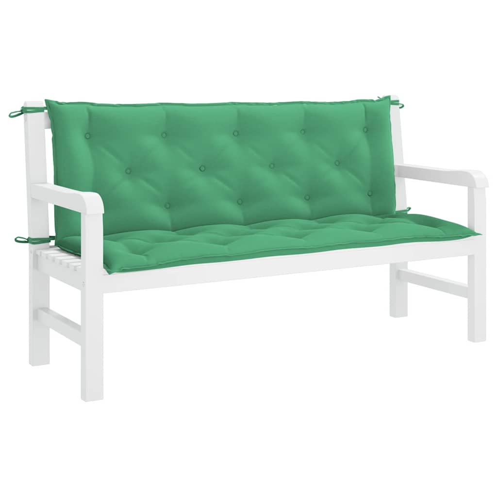 Tuinbankkussens 150X50X7 Cm Oxford Stof Groen 150 cm