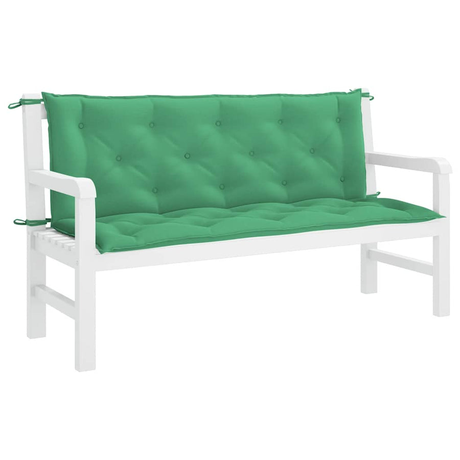 Tuinbankkussens 150X50X7 Cm Oxford Stof Groen 150 cm